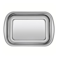 Assadeira 43cm Por 28,2cm Por 5,9cm Retangular Cosmos Aço Inox Tramontina
